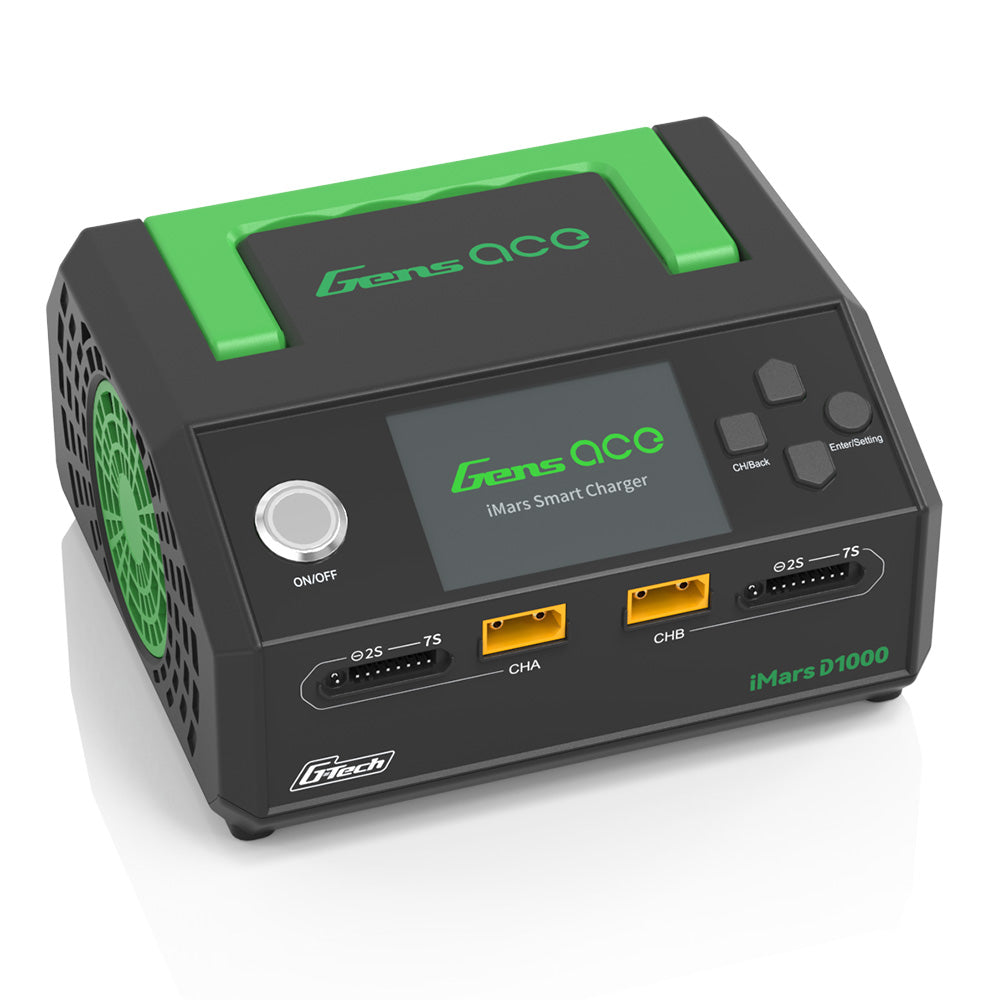 Gens Ace iMars D1000 chargeur AC 1000W 2x25A