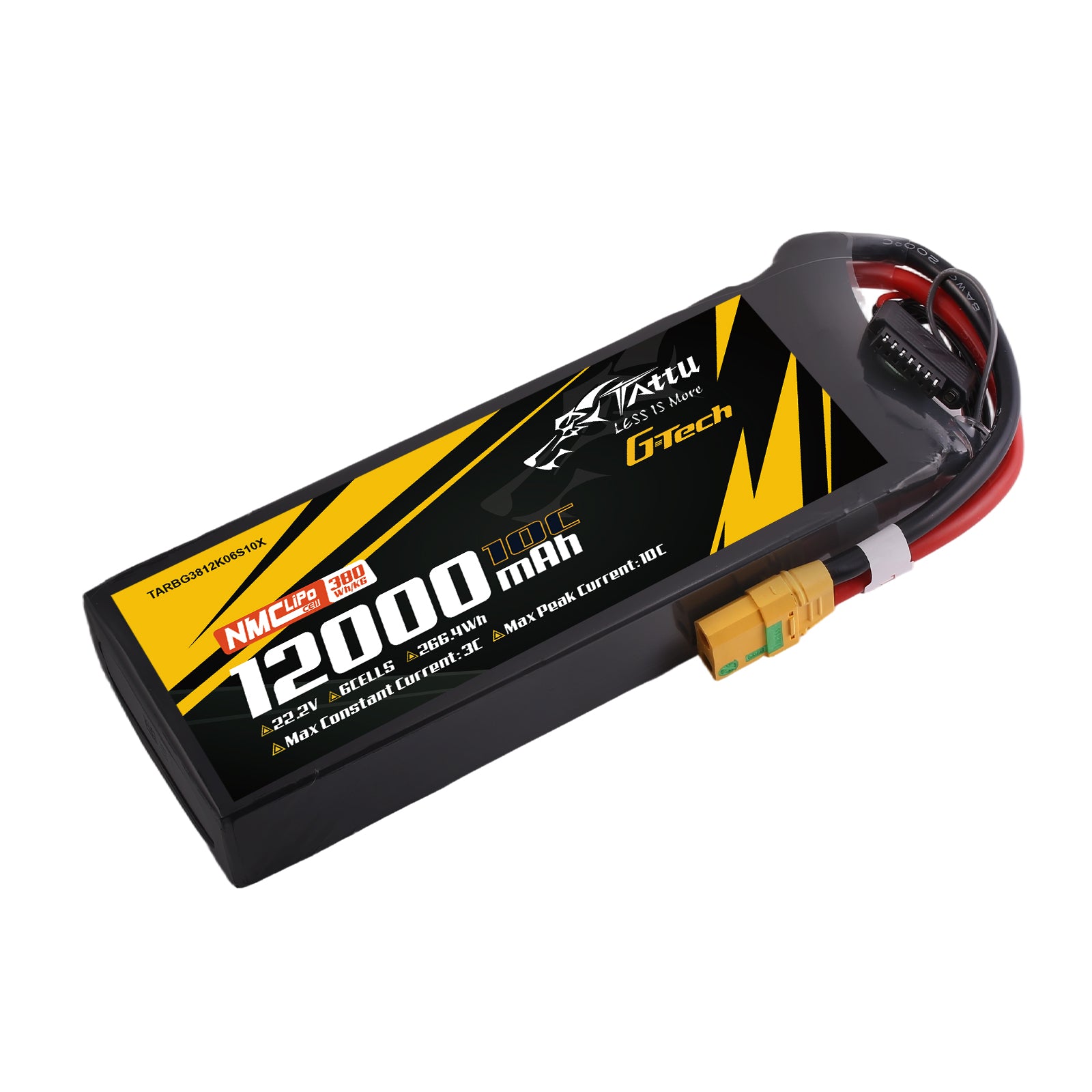 Tattu Semi-Solid 12000mAh 6S 22,2V LiPo drone XT90S