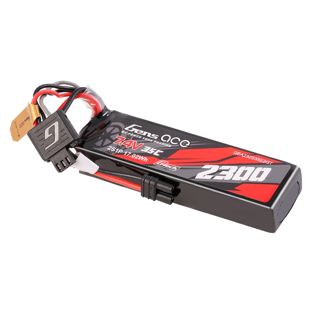 Gens Ace Classic 2300mAh 2S 35C batterie LiPo iEC2