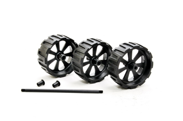 Hobao 94093 roulettes wheelie bar 3 pcs pièce RC