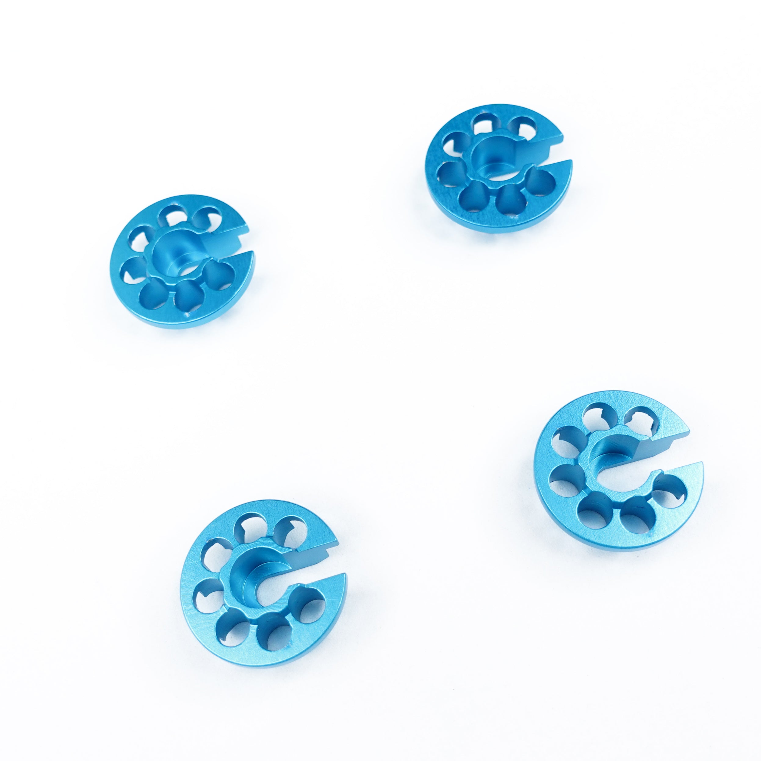 3Racing coupelle ressort alu 13mm offset -1 bleu clair