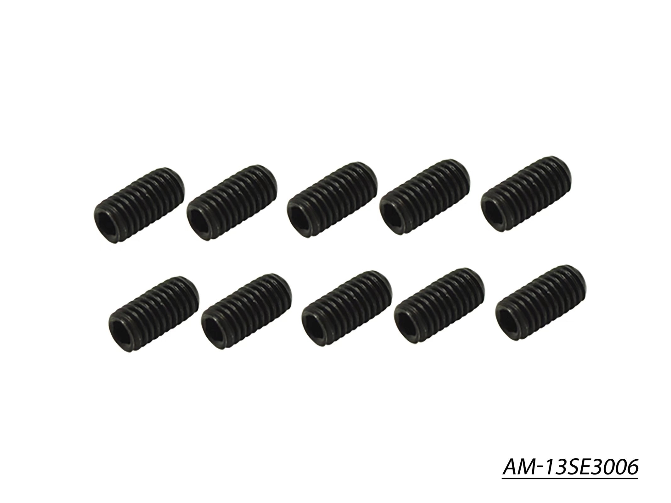 Arrowmax AM-13SE3006 vis sans tête M3x6 lot 10 acier