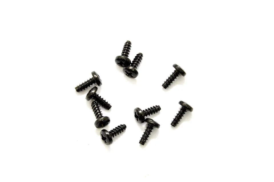 Hobao 33308T vis autotaraudeuse tête ronde M3x8mm lot 10