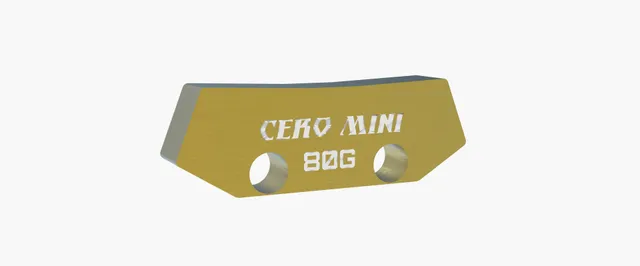 3Racing Cero SAK-CM117 lest 80g FWD Mini