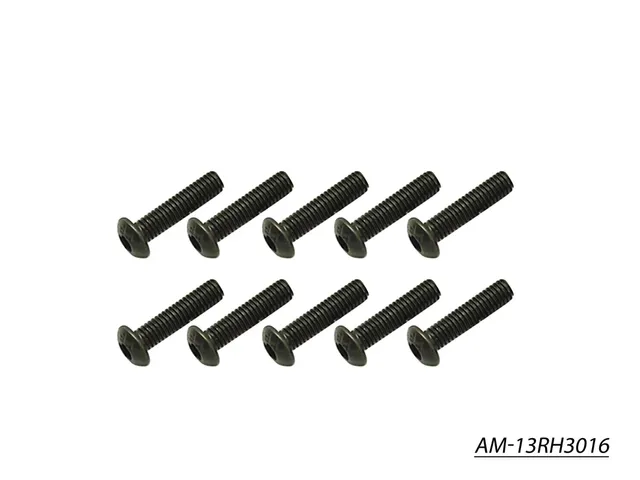 Arrowmax AM-13RH3016 vis allen ronde M3x16 x10
