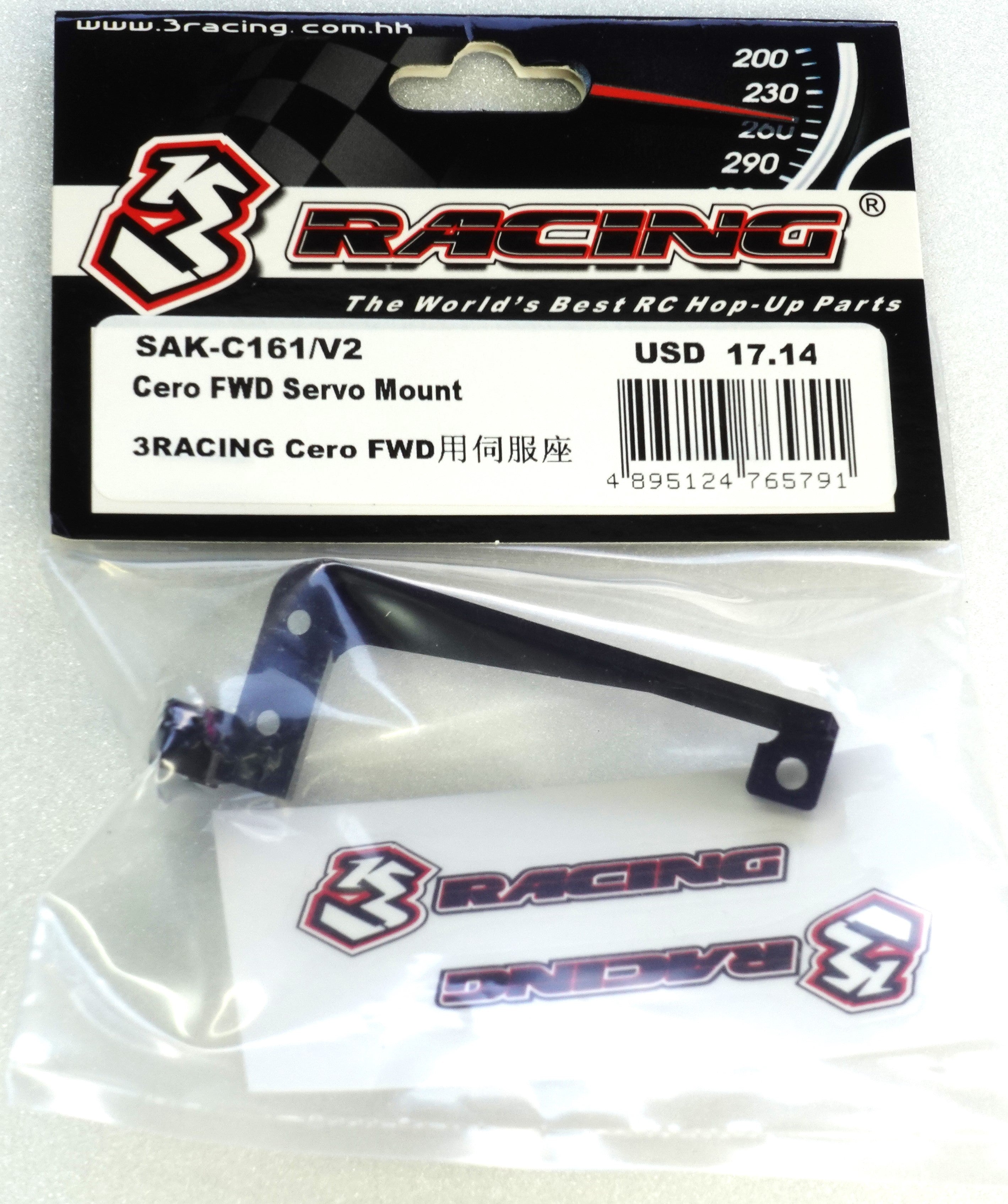 3Racing Cero SAK-C161/V2 support servo FWD