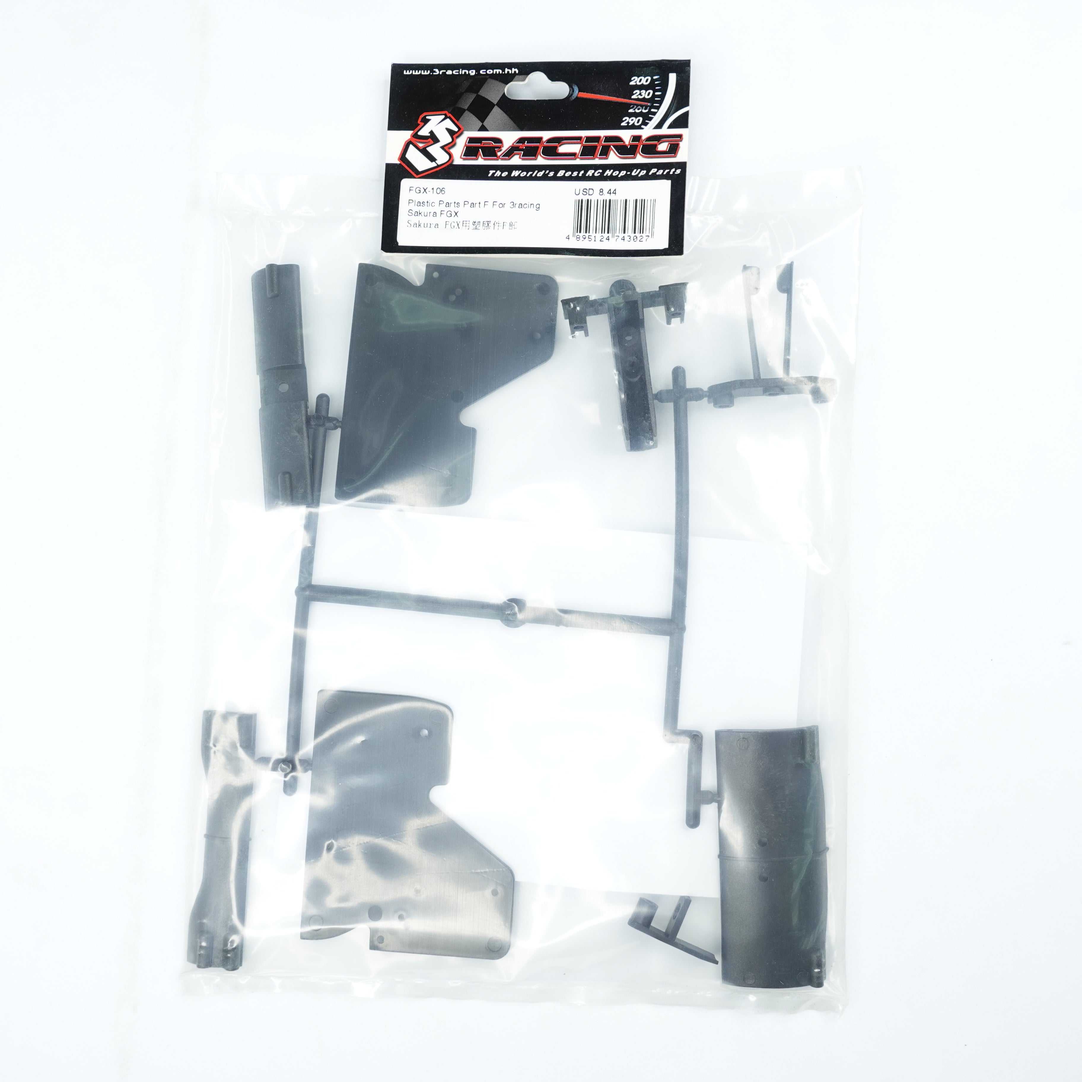 3Racing Sakura FGX-106 Pièce Plastique F FGX