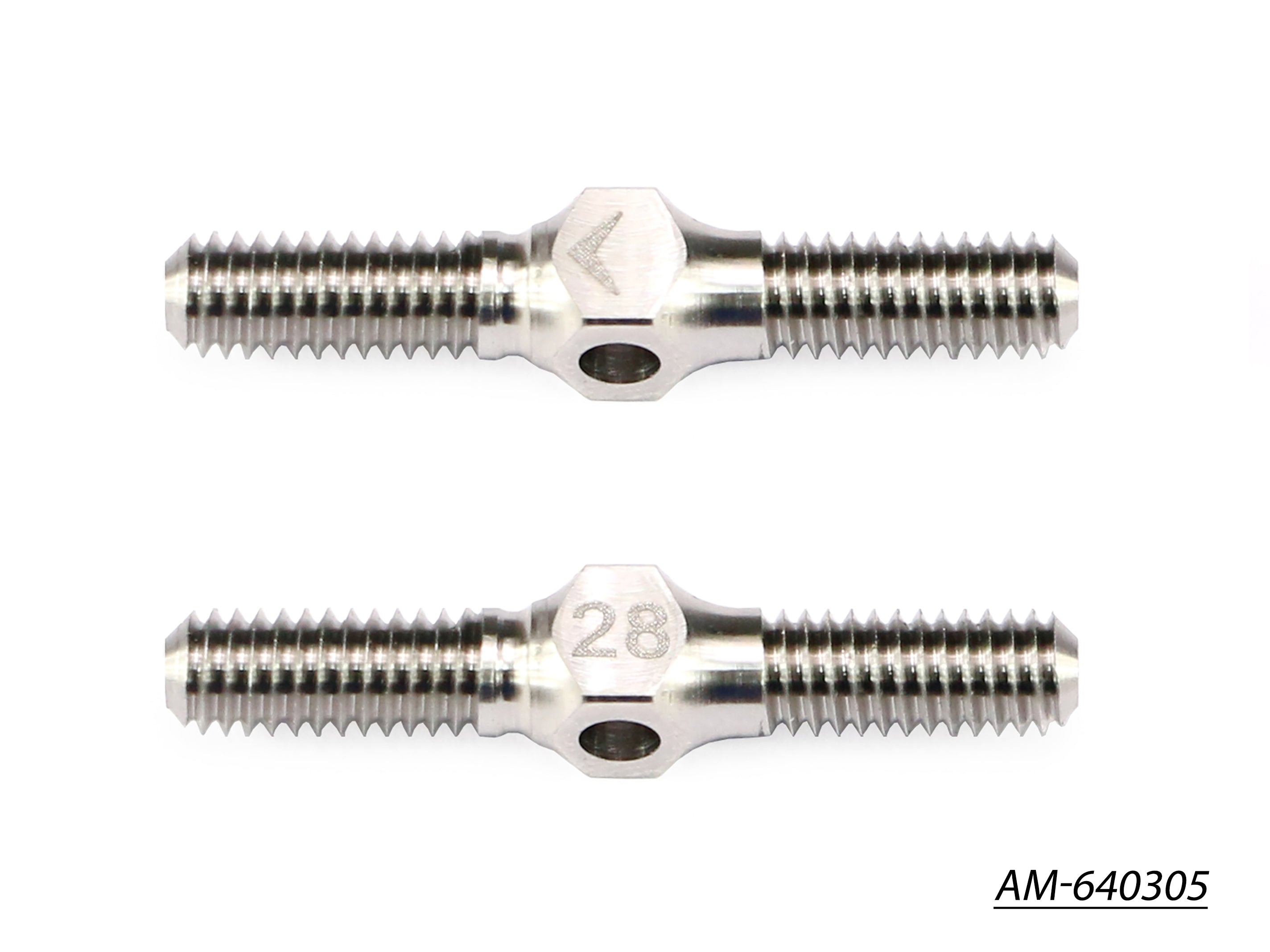 Arrowmax Turnbuckle biellette titane AM-640305 4x28 mm x2