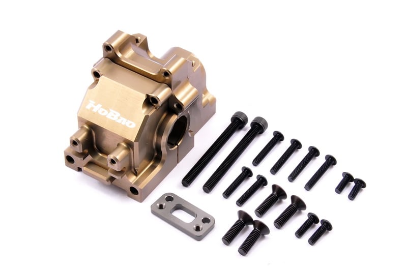 Hobao UPGRADES OP-0183 carter boîte alu 7075 avant arrière