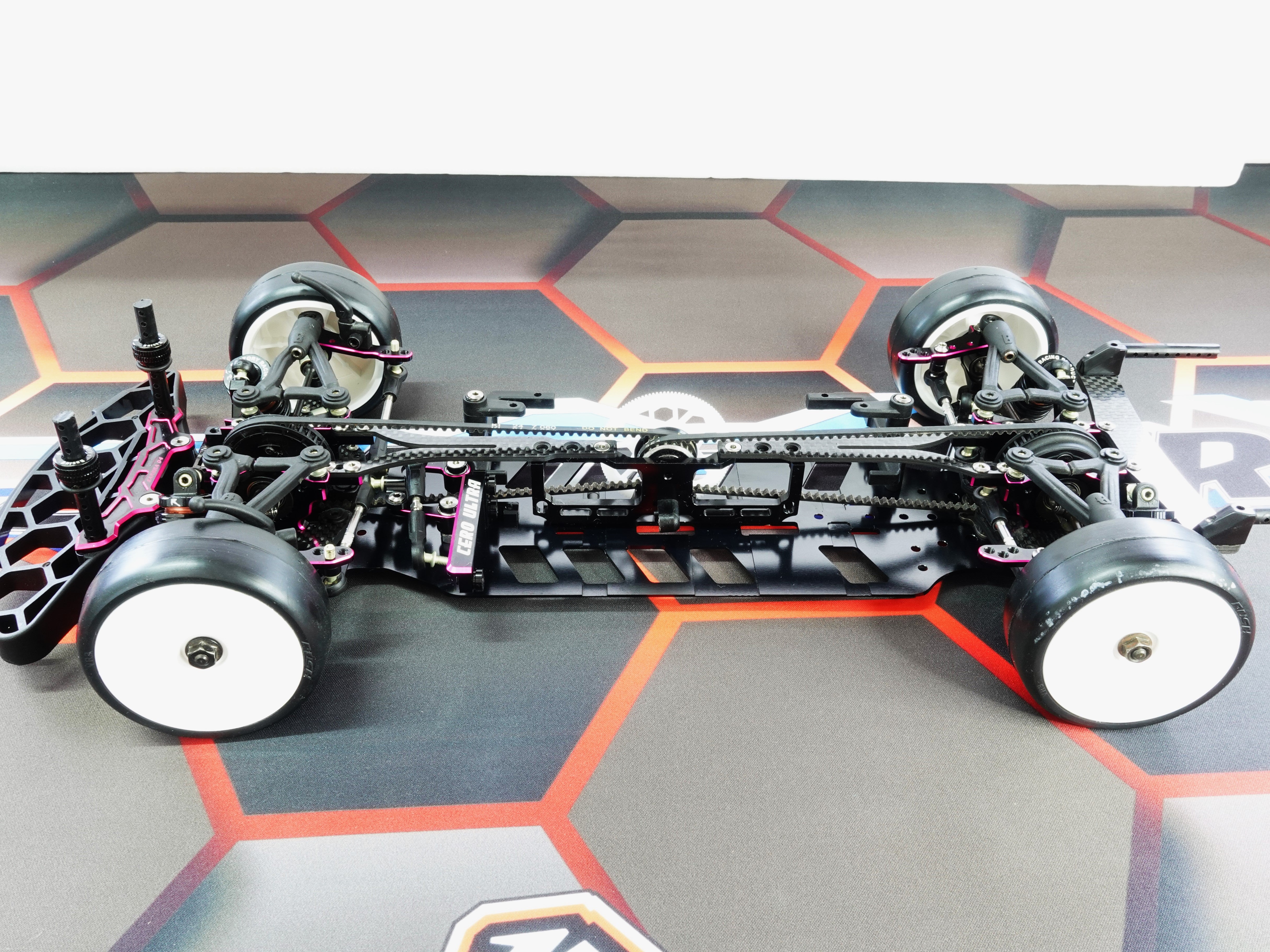 3Racing KIT-Cero Ultra-ACE voiture touring 1/10 châssis alu