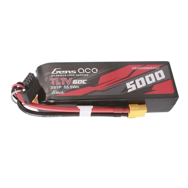 Gens ace Car Classic 5000mAh 3S 60C batterie LiPo 11.1V XT60