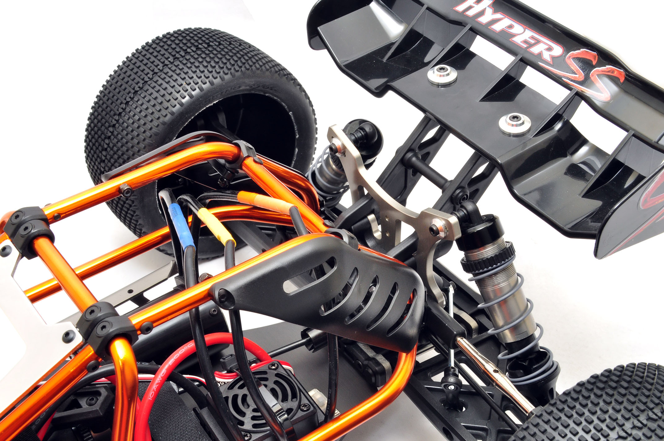 Hobao Hyper Cage HB-CTE-RG truggy électrique 1/8 roller orange