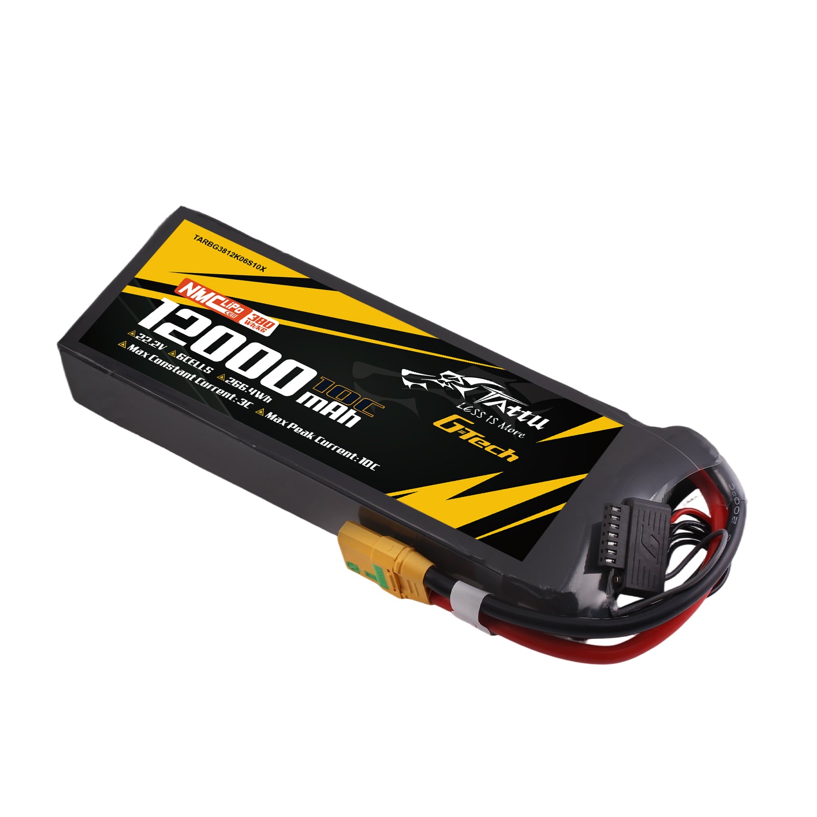 Tattu Semi-Solid 12000mAh 6S 22,2V LiPo drone XT90S