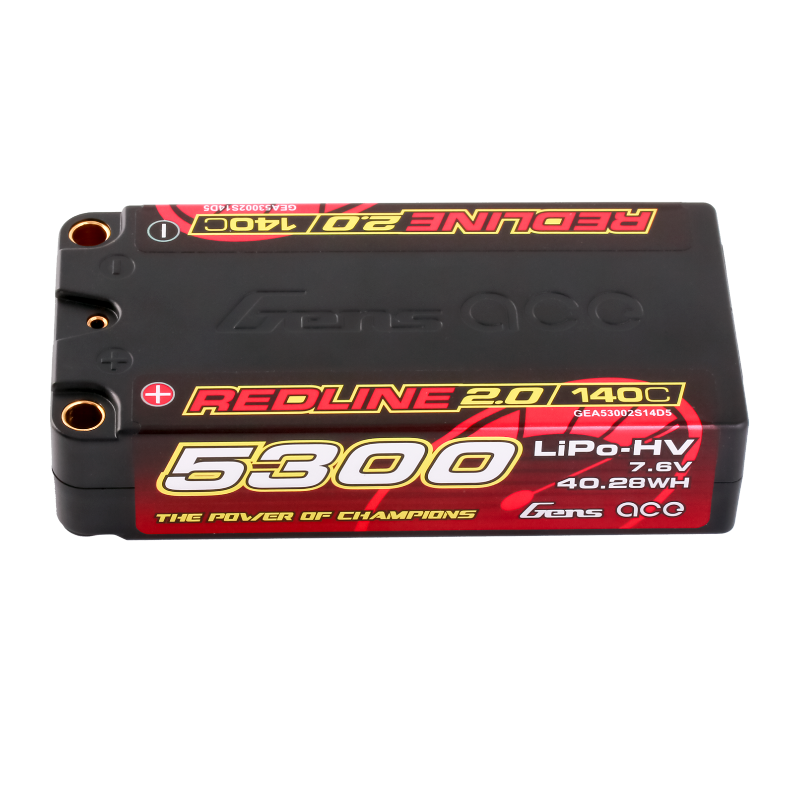 Gens Ace Redline 2.0 5300mAh 2S Shorty batterie HV 140C