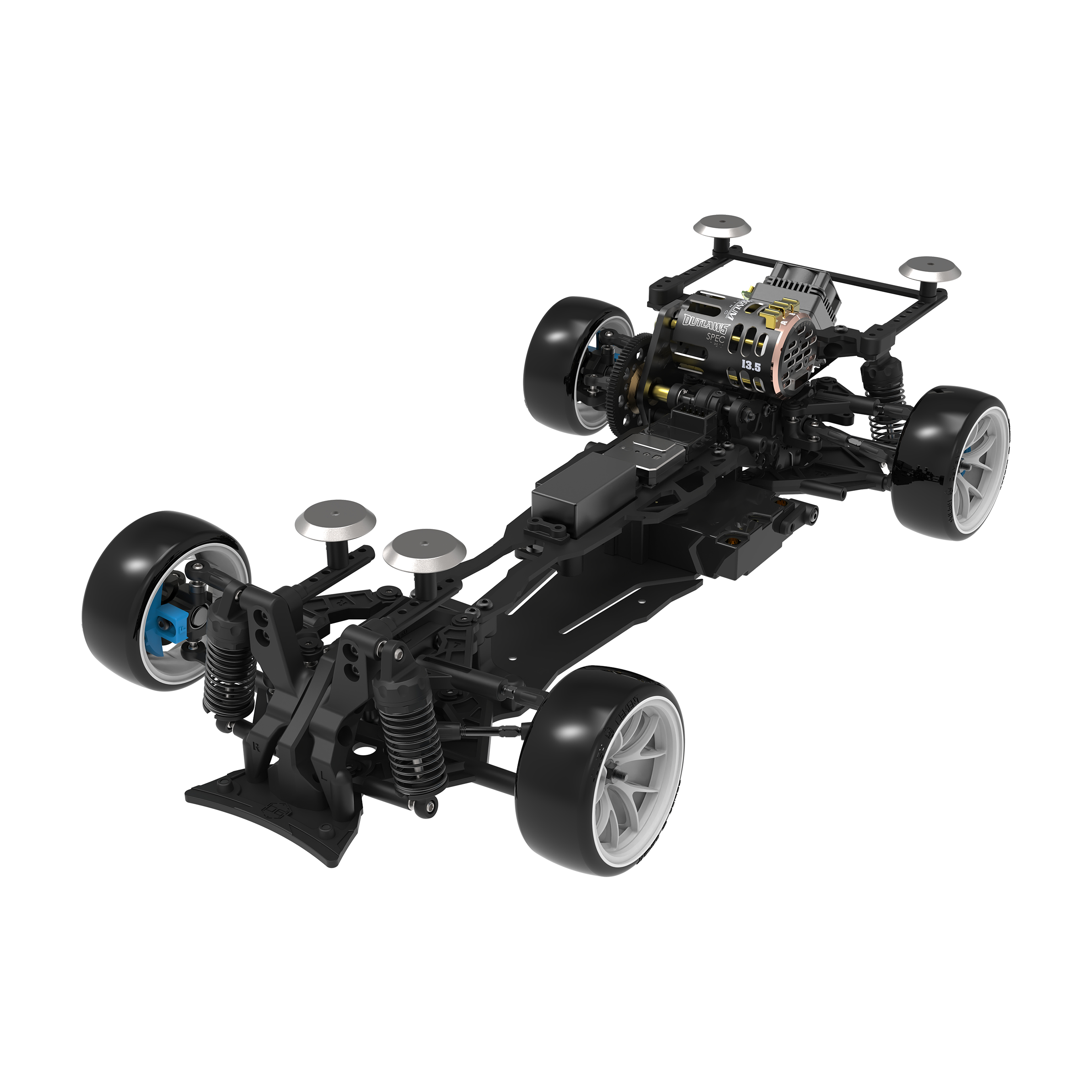 3Racing Sakura D6S kit drift 1/10 fibre courroie