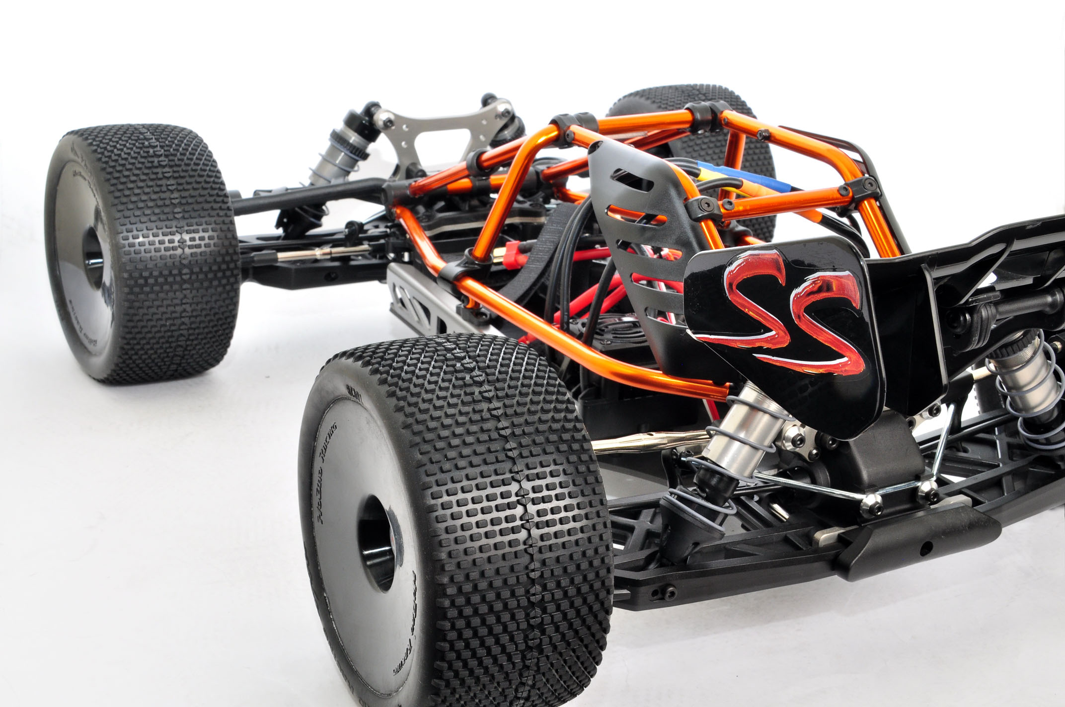 Hobao Hyper Cage HB-CTE-RG truggy électrique 1/8 roller orange