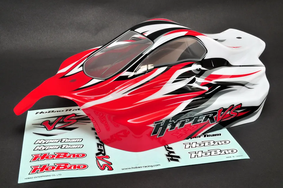 Hobao 85033R Carrosserie Hyper VS Rouge Imprimée
