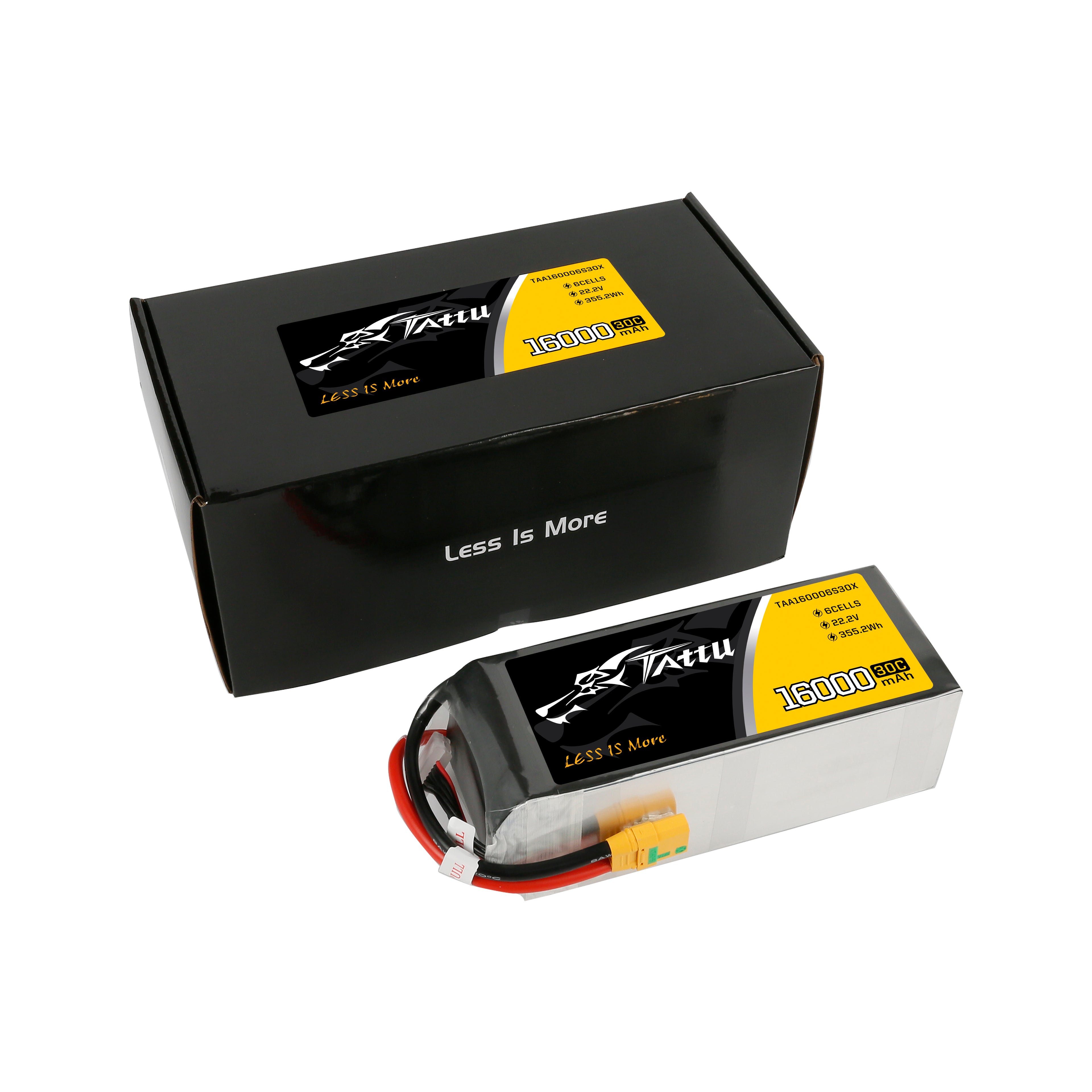 Tattu UAV Classic 16000mAh 6S batterie drone 30C XT90