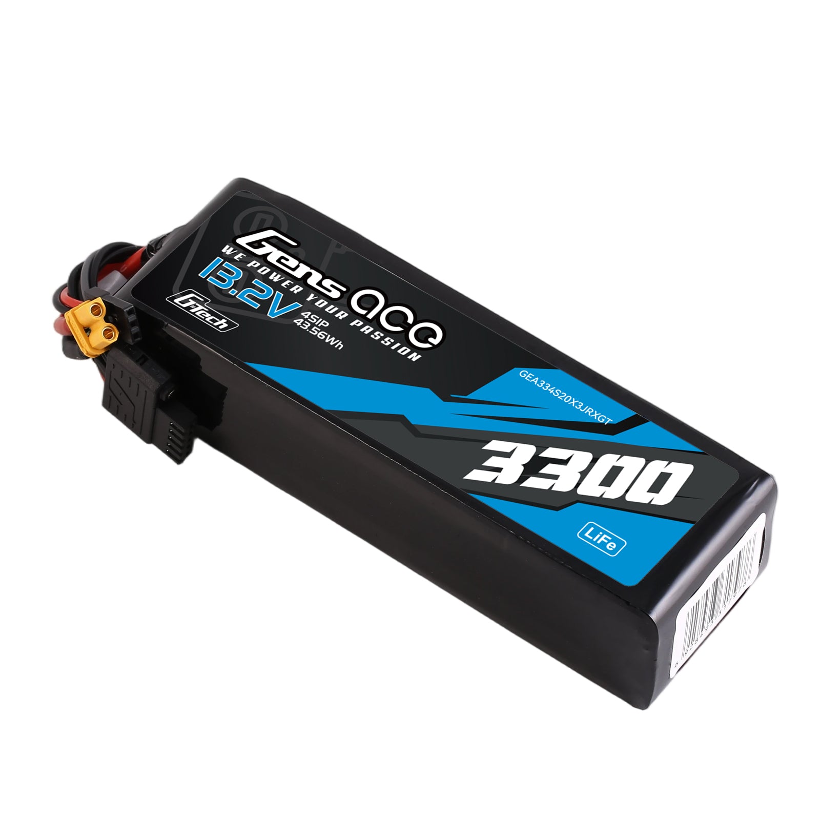 Gens Ace TX/RX Batterie LiFe 3300mAh 4S 20C XT30