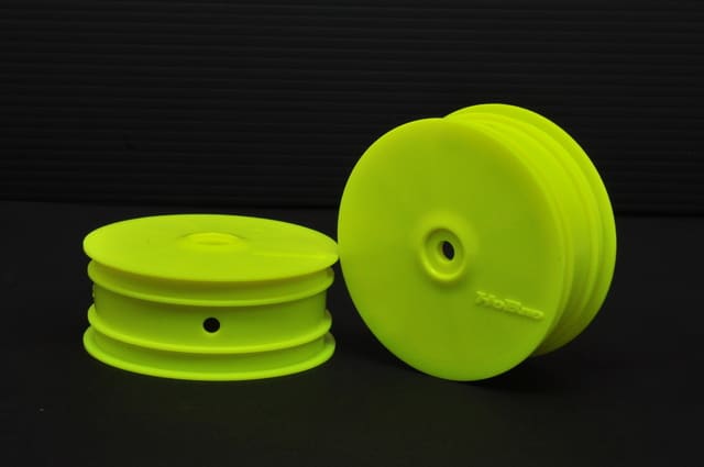 Hobao 40052Y Jantes Buggy Avant H2 Jaunes 2PCS