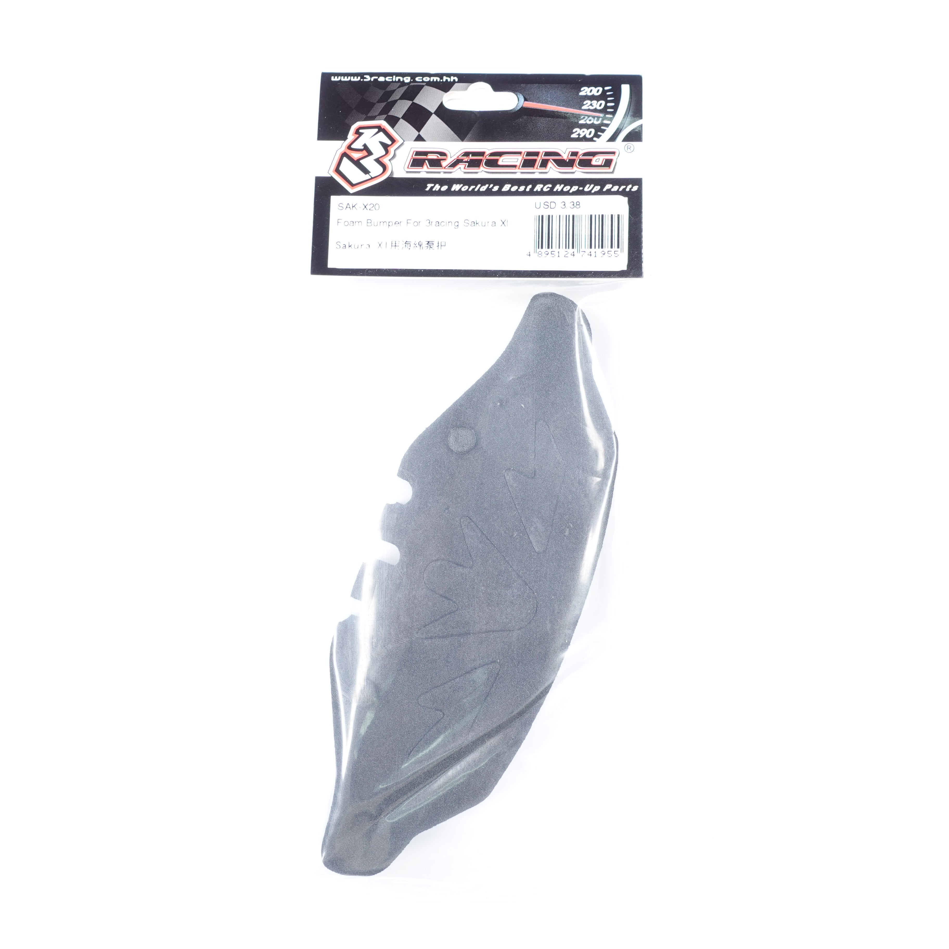 3Racing Sakura SAK-X20 pare-chocs mousse Sakura XI