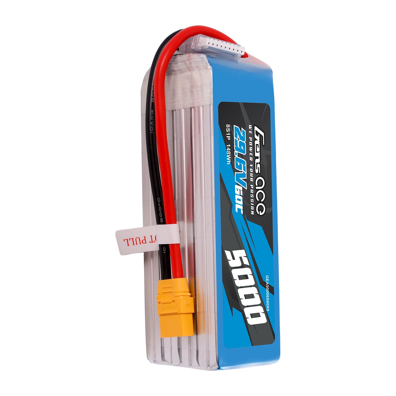 Gens Ace Air Classic 5000mAh 8S batterie LiPo 29.6V XT90