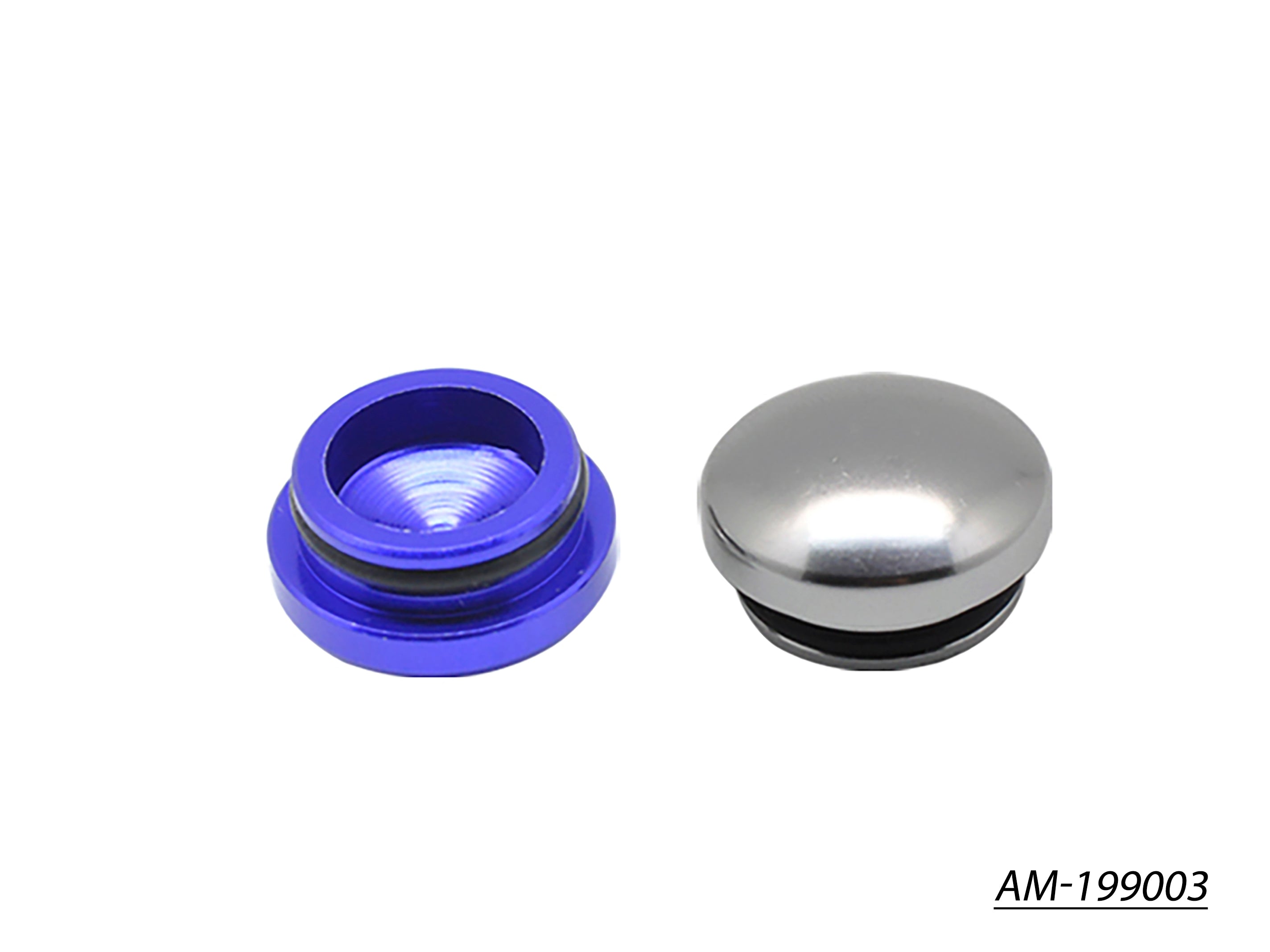 Arrowmax End Caps AM-199012 bouchon alu 14mm violet lot 2
