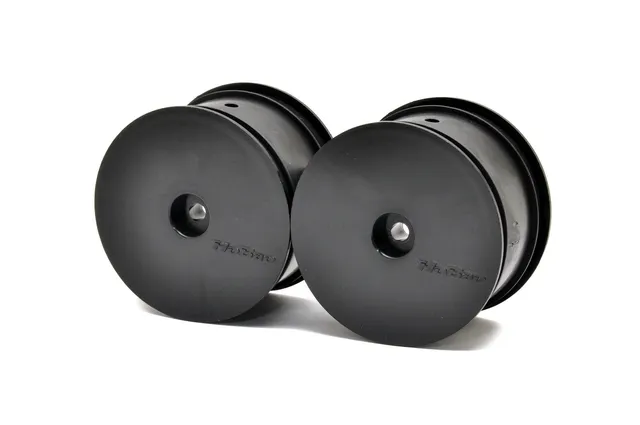Hobao 40055B jantes arrière H2 1/10 noires x2