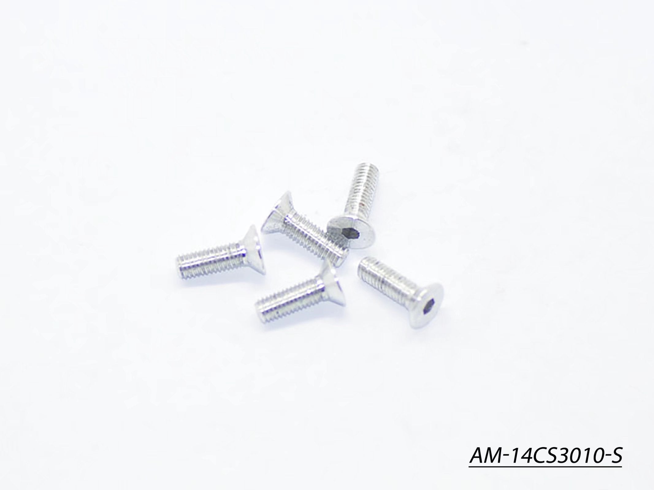 Arrowmax Screws Vis Alu M3x10 Fraisée Argent x5