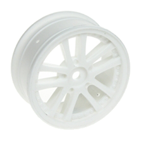 3RACING PARTS Jante 1/10 5 Dual Spoke On Road noir 8 pcs