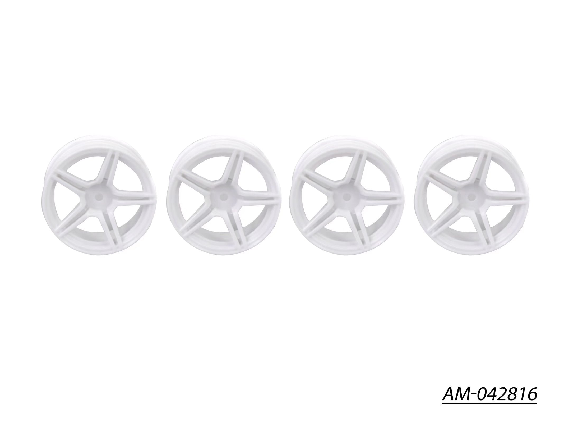 Arrowmax Rims AM-042816 Jantes TC 1/10 Blanches +3mm (x4)