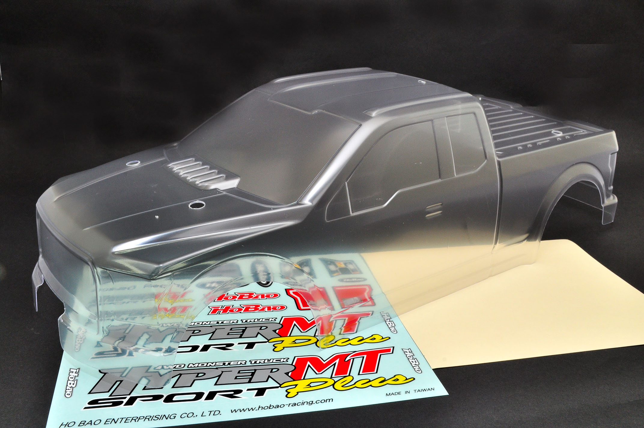 Hobao OP-0125 carrosserie Hyper MT Plus 1/8 transparente