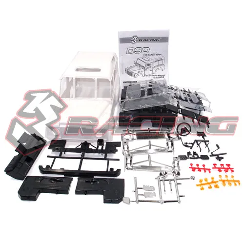 3Racing BDY-LRD90 D90 Carrosserie RC Plastique Rigide