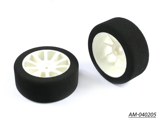 Arrowmax Foam Tires AM-040205 pneus mousse avant 1/10 26mm 40Sh