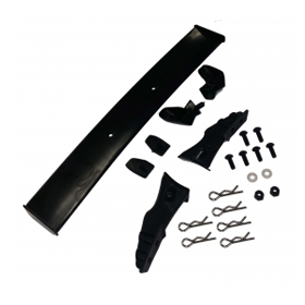 3Racing LBD-86WM aileron Toyota 86 + rétros carrosserie RC