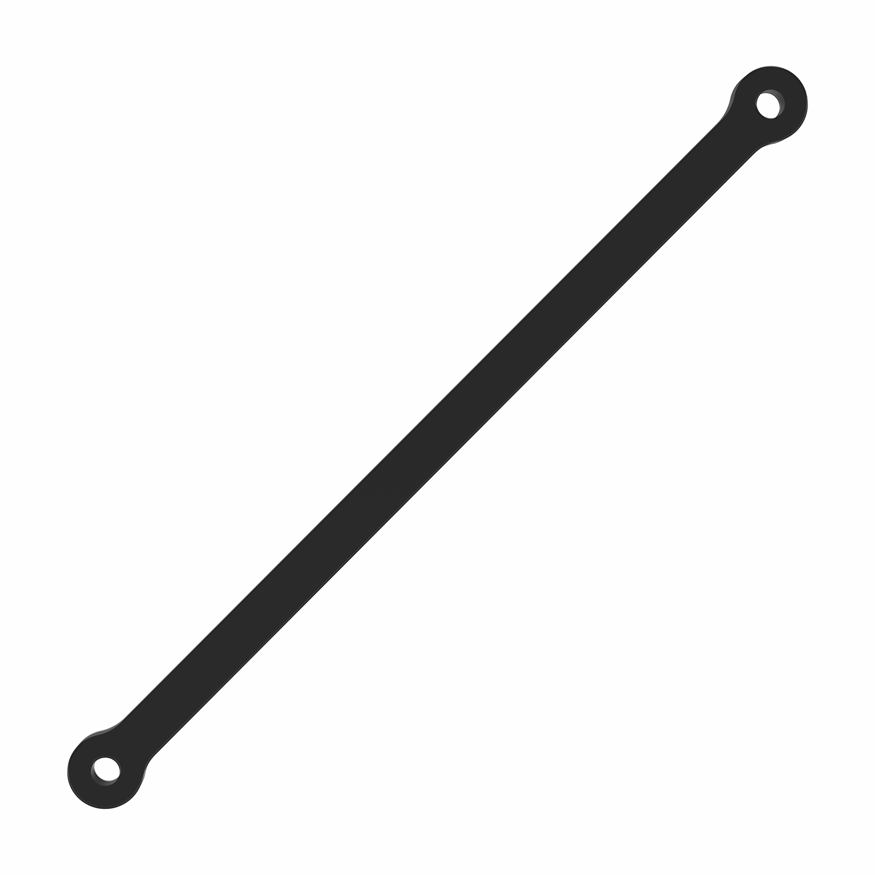 3RACING Sakura SAK-D645 renfort arrière fibre D6