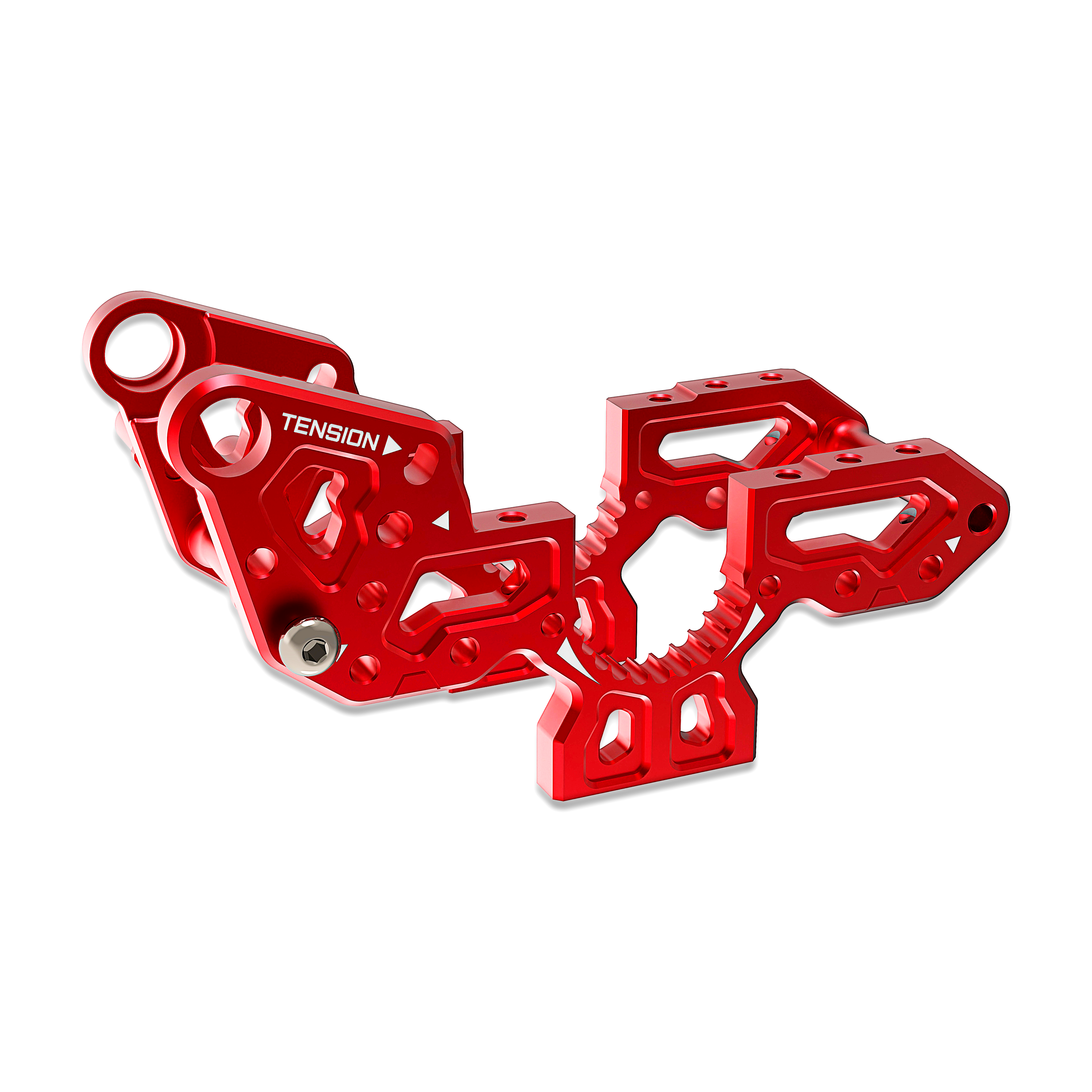 3Racing AuperD5 SAK-D6808A bulkhead alu bleu D6