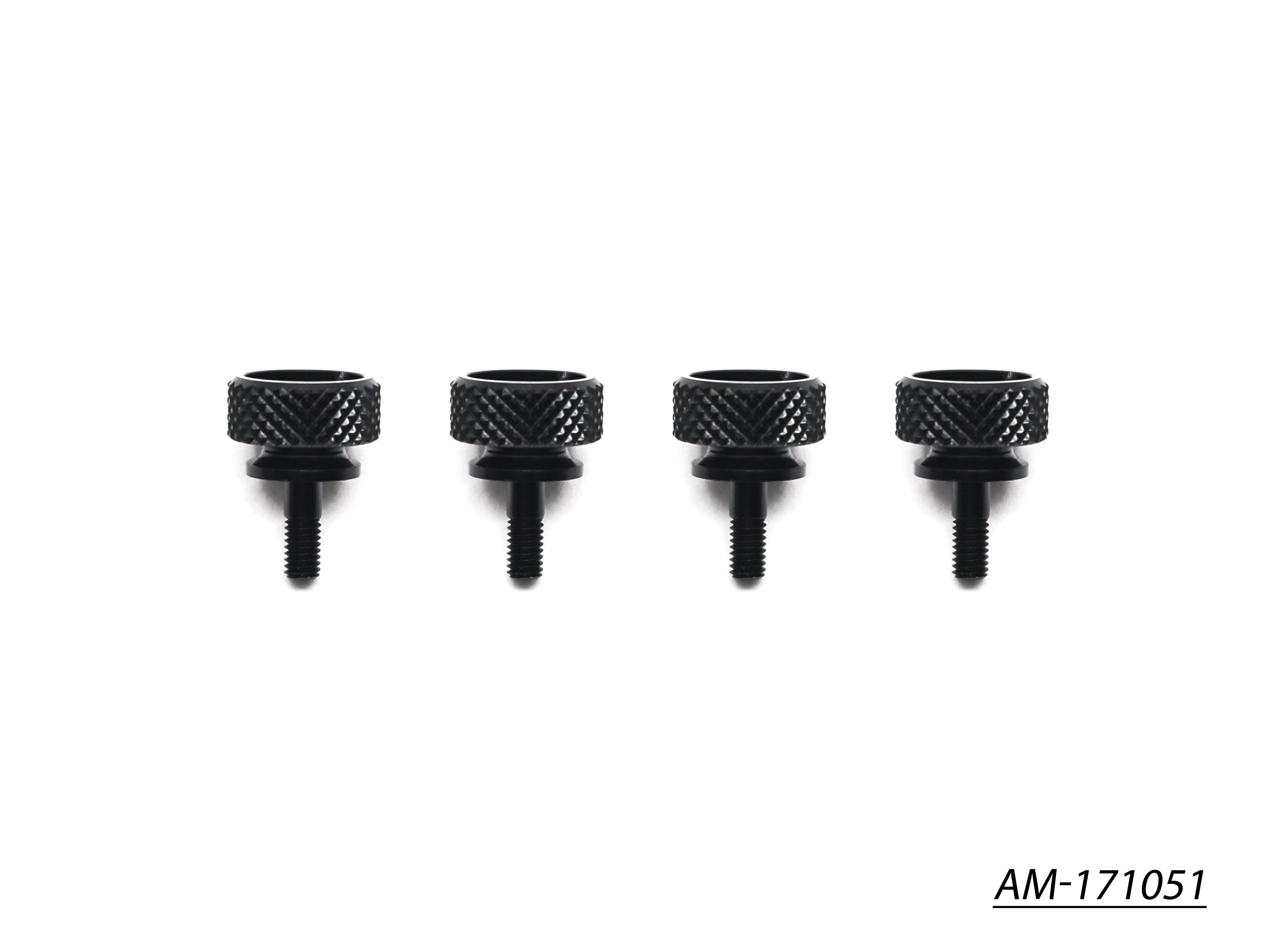 Arrowmax AM-171051 vis moletée setup station noir doré x4