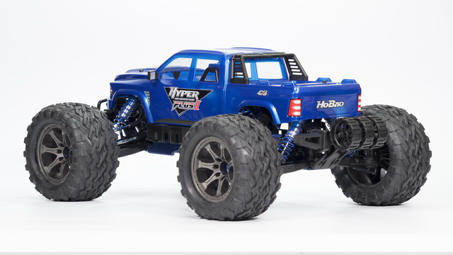 Hobao Hyper MT Plus II Monster Truck Brushless RTR Bleu