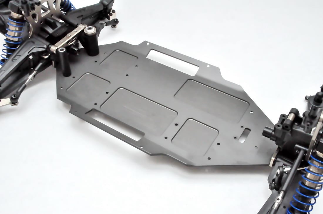Hobao 11391 SC2.0 châssis alu CNC léger anodisé