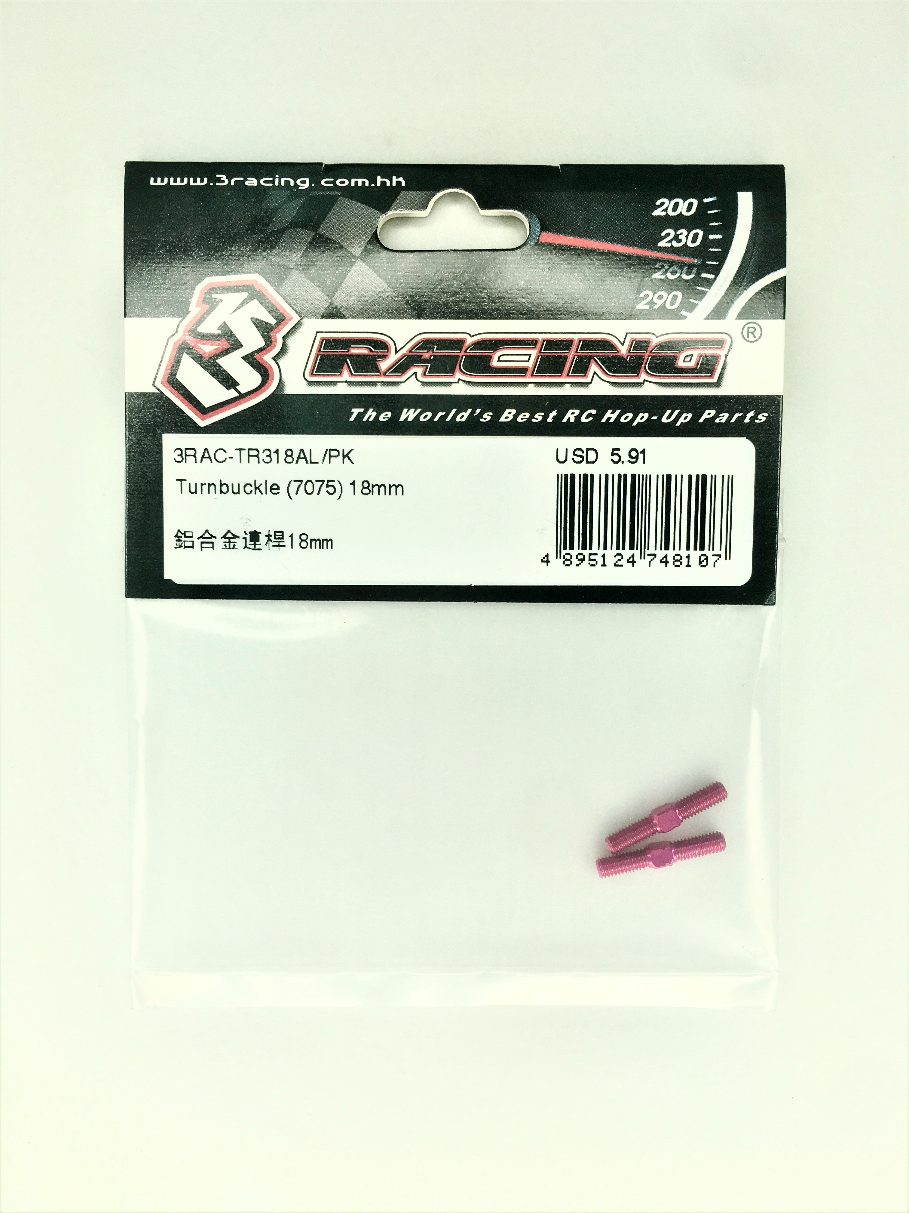 3RACING PARTS Biellette alu 3x42mm turnbuckle