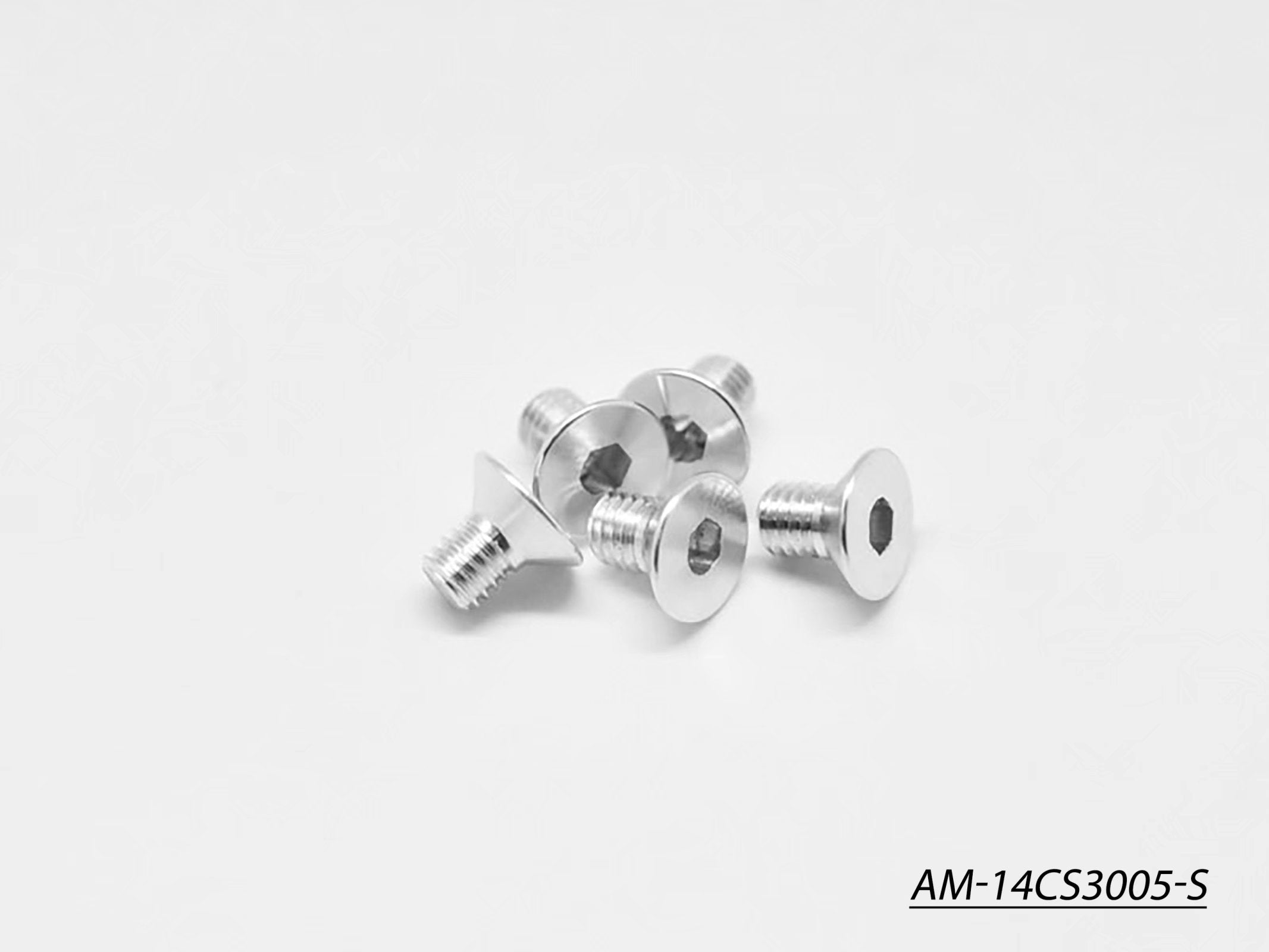 Arrowmax AM-14CS3005-S vis alu fraisée M3x5 argent x5 7075