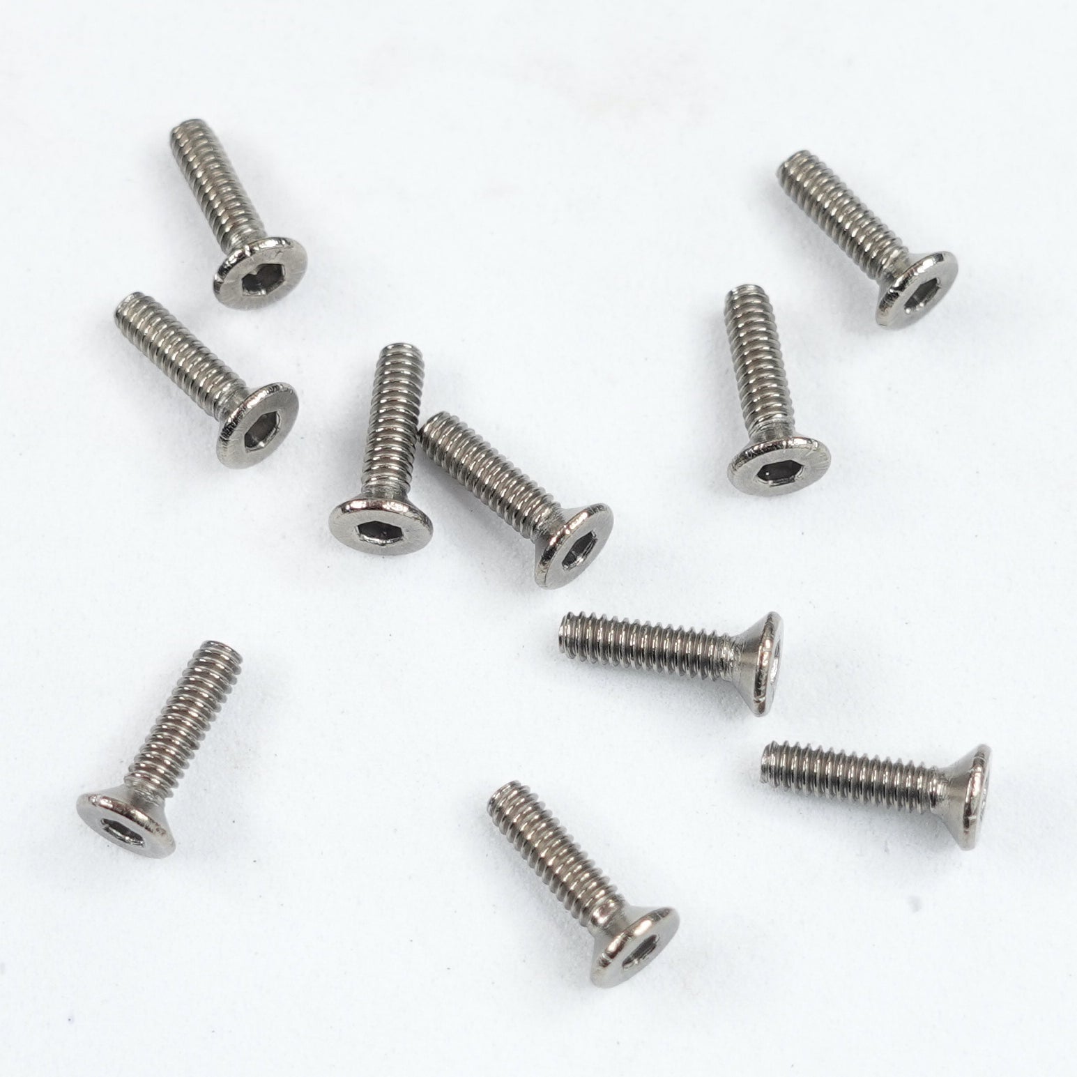 3Racing Parts vis titane tête fraisée M3x8 lot 10