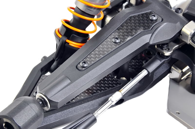 Hobao OP-0185 renfort triangle avant carbone x2