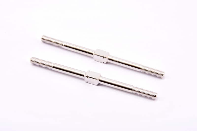 Hobao 85193 biellette M4x72mm titane 2pcs