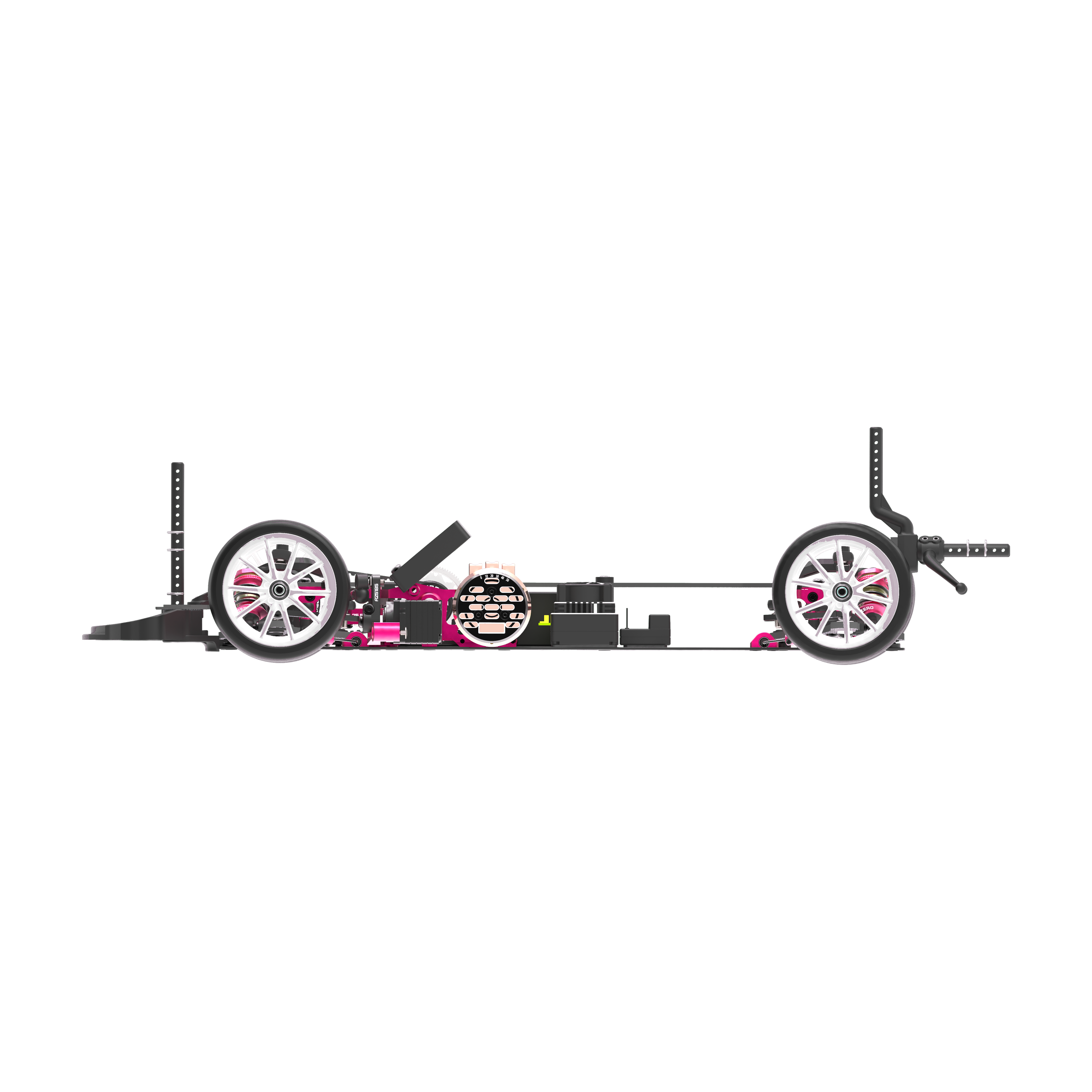 3Racing KITS KIT-ZERO CERO FWD Voiture Touring 1/10 Traction