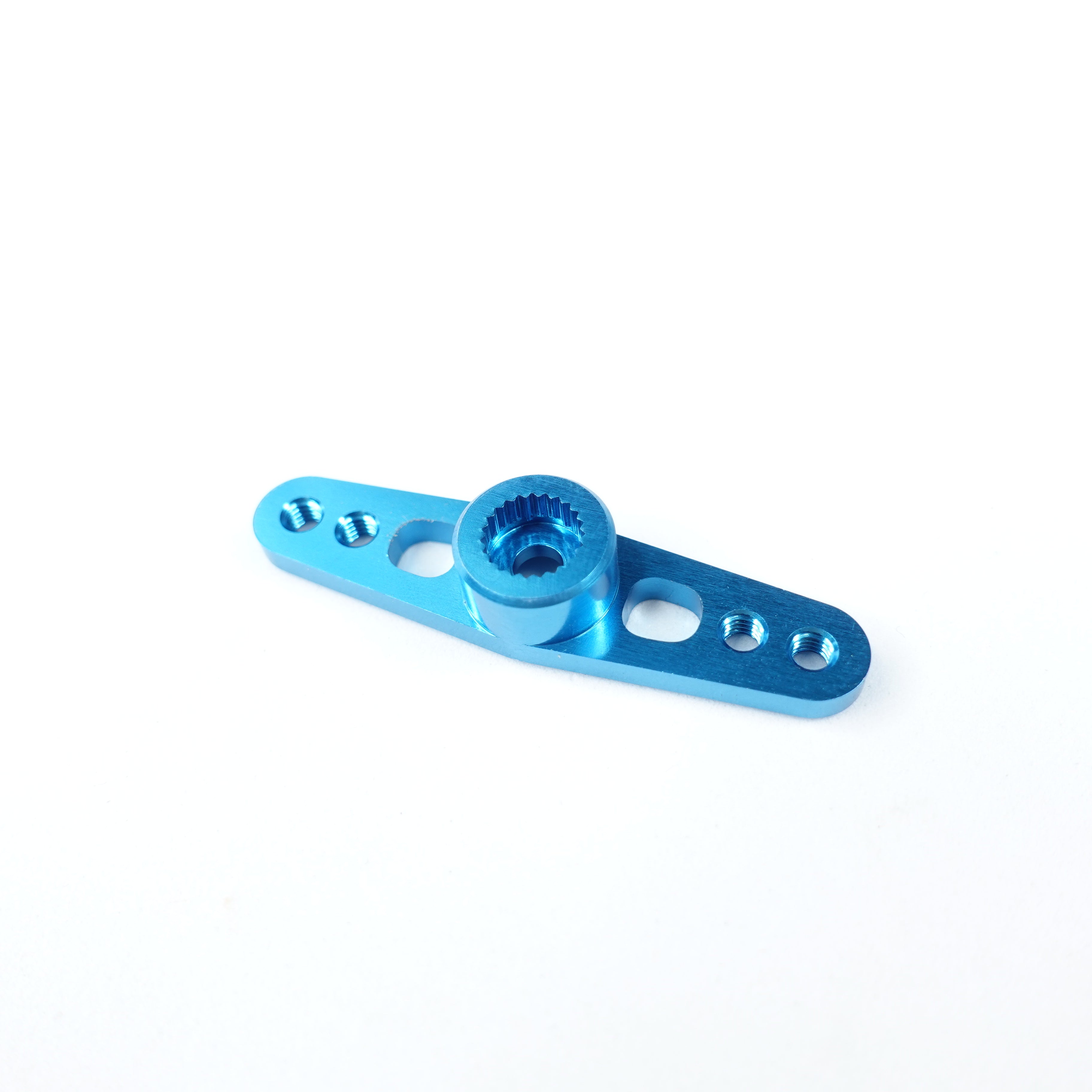 3RACING Palonnier servo double alu 2.6mm argent