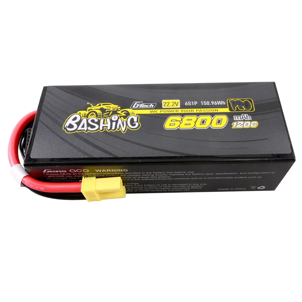 Gens Ace Bashing Pro 6800mAh 6S 120C Batterie Lipo EC5