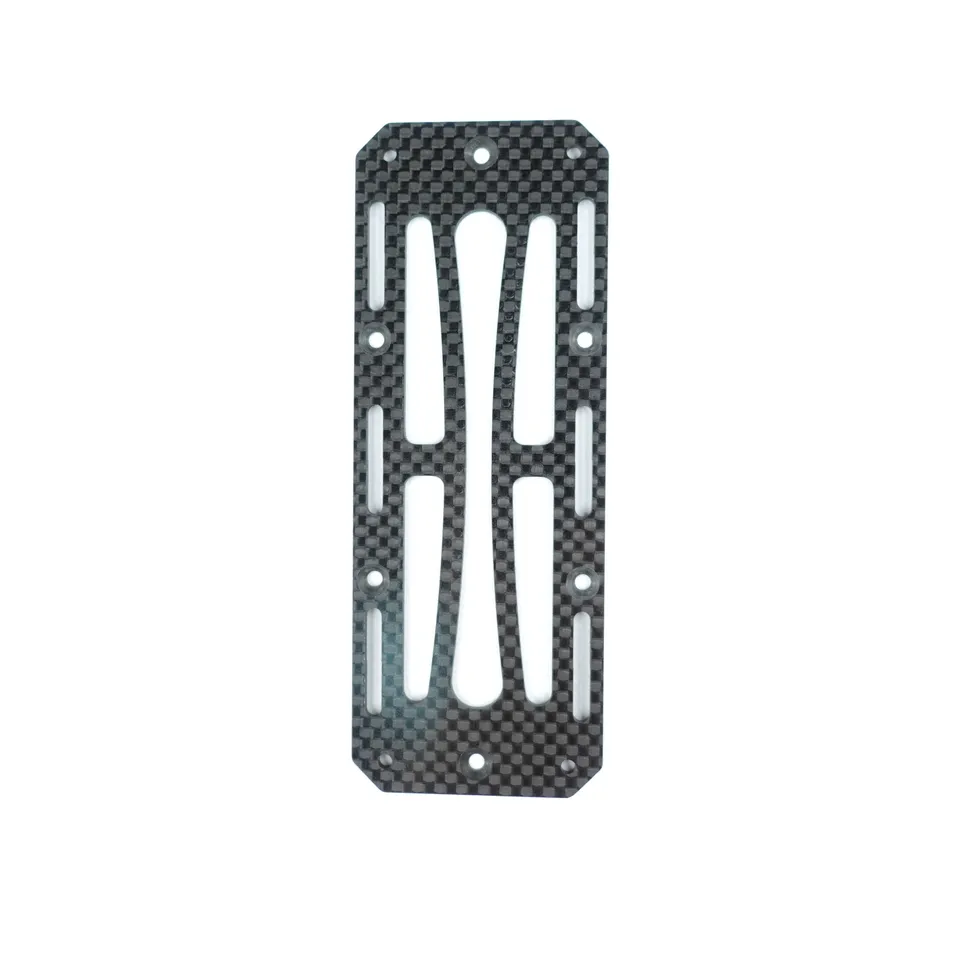 3Racing AX10-20/WO Platine Batterie Radio Graphite AX10