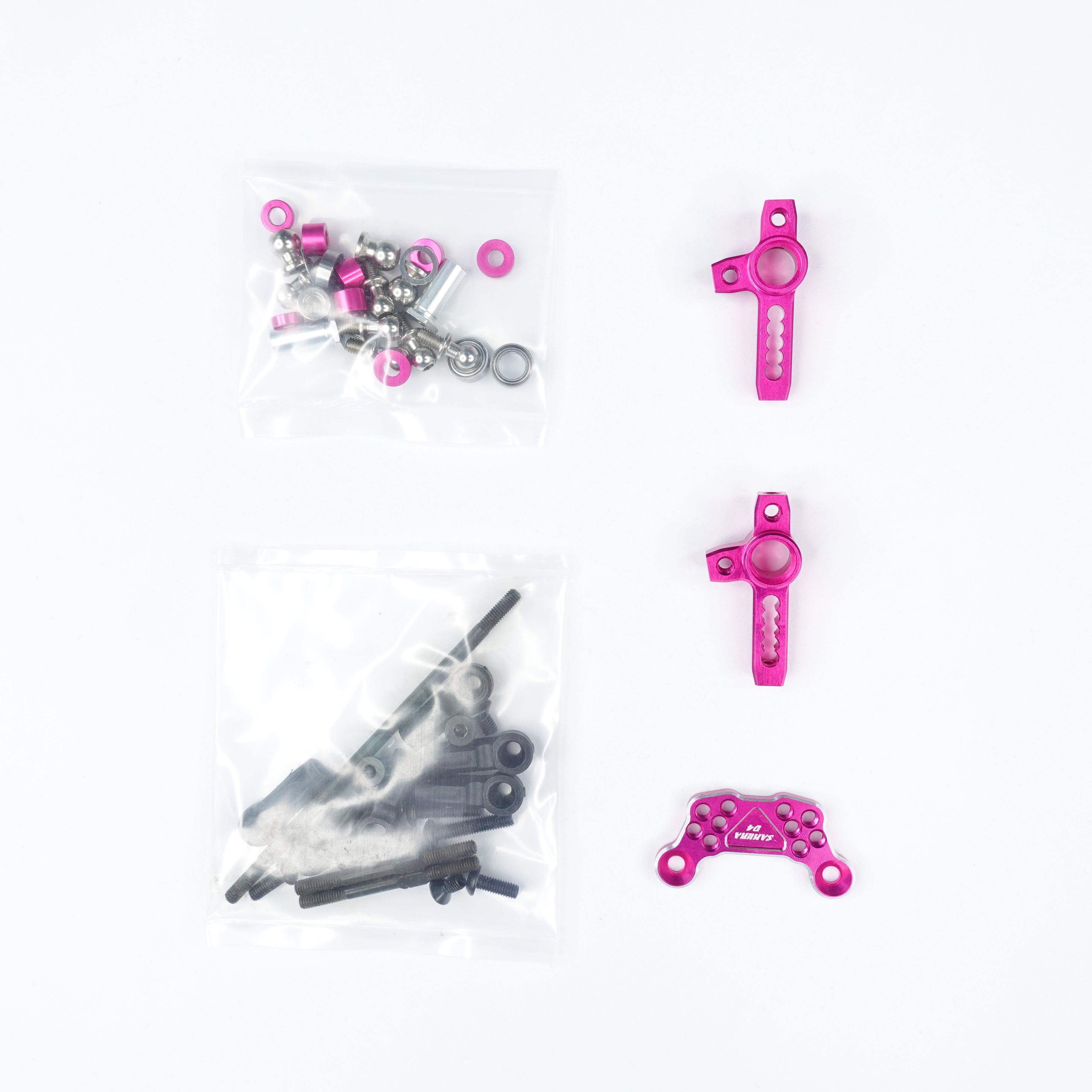 3Racing Sakura RCM linkage carrossage arrière D4 noir